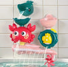 Interactive Suction Cup Bath Toy Set