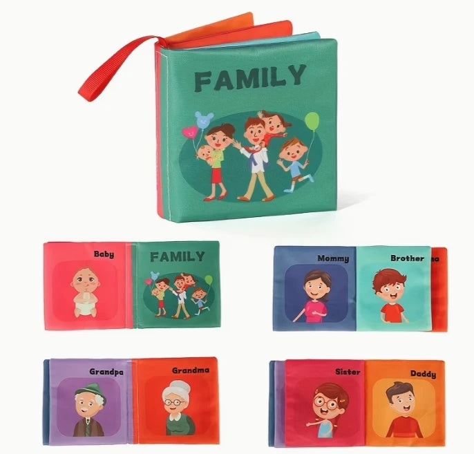Visual Themed Early Learning Cloth Book