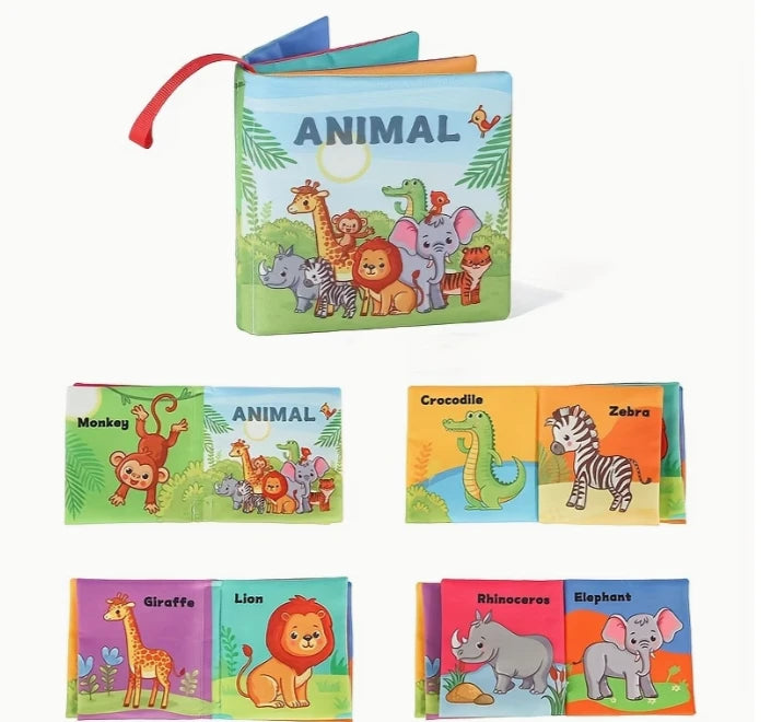 Visual Themed Early Learning Cloth Book