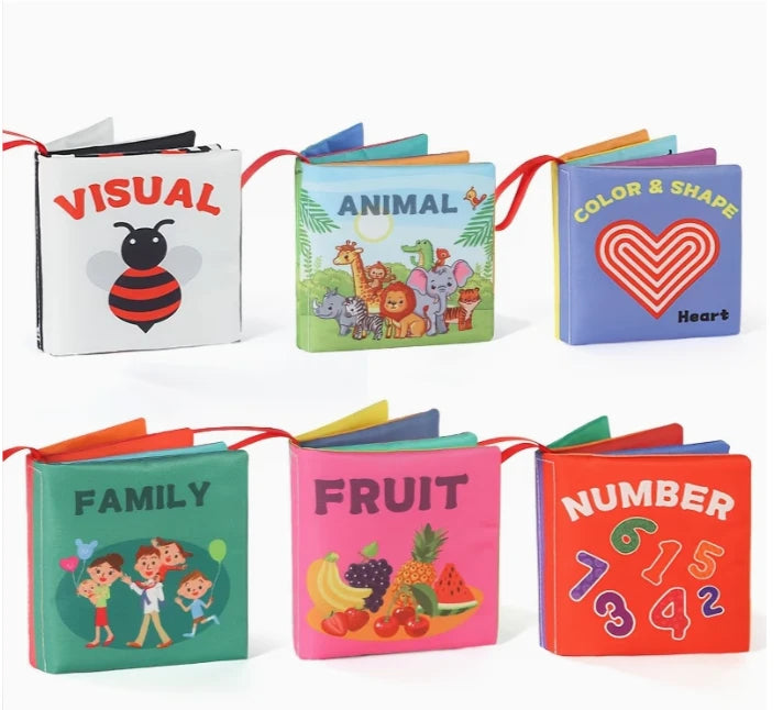 Visual Themed Early Learning Cloth Book