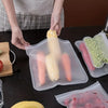 (4 Pack) Leakproof Self-Sealing Storage Bag