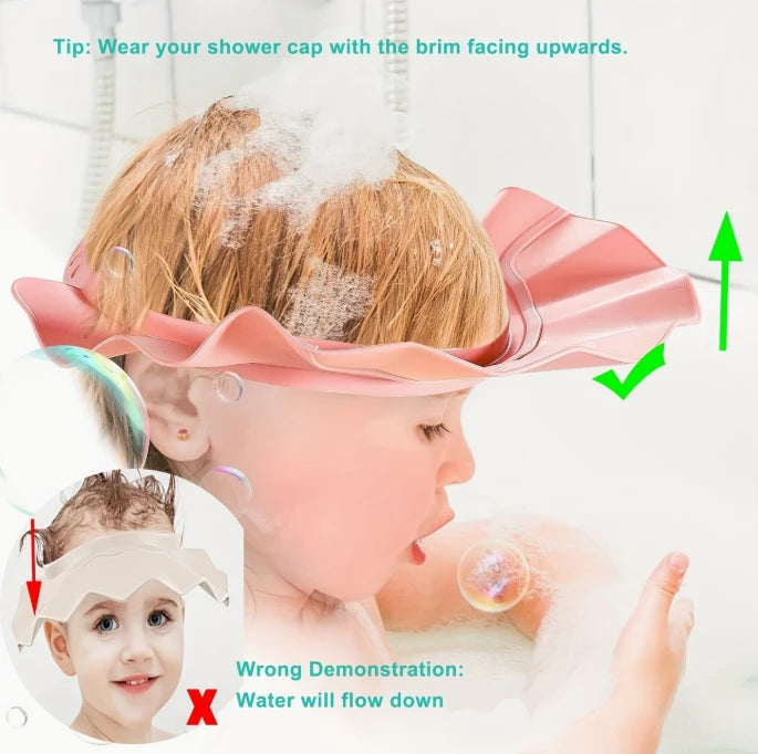 Adjustable Kids' Shower Visor