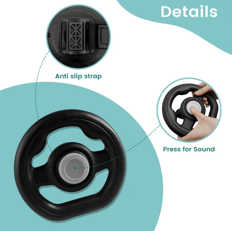 Pram Steering Wheel Accessory