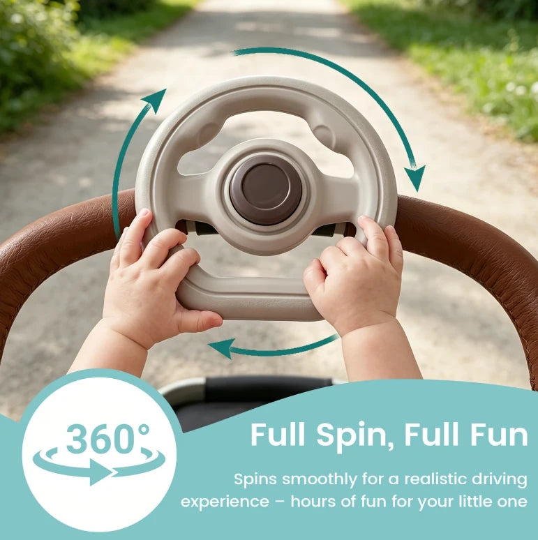 Pram Steering Wheel Accessory