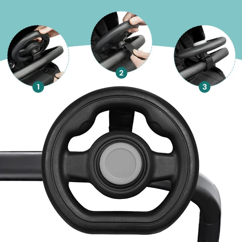 Pram Steering Wheel Accessory