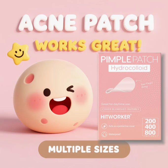 200pcs Hydrocolloid Pimple Patches