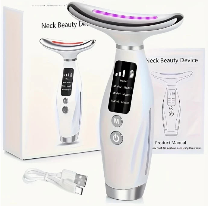 Rechargeable Facial & Neck Skincare Device