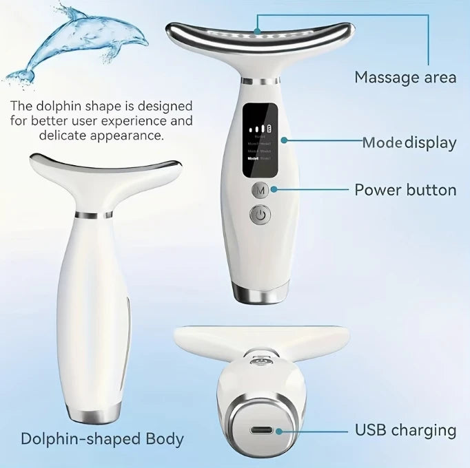 Rechargeable Facial & Neck Skincare Device