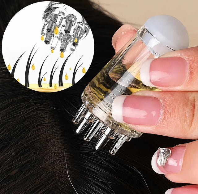 Essential Oil Hair Massage Applicator