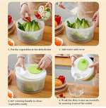 Multifunctional Salad Spinner And Strainer