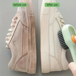 Liquid Dispenser Shoe Brush