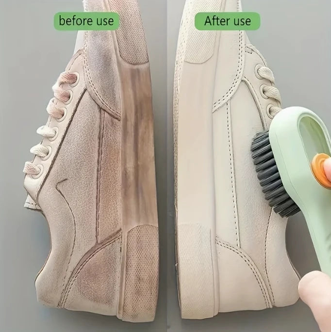 Liquid Dispenser Shoe Brush