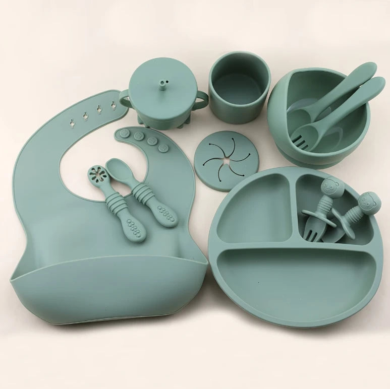 12pcs Baby Feeding Set