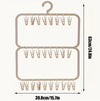 Space-Saving Multi-Clip Underwear Holder