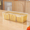 3-Compartment Fruit Storage Container