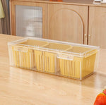 3-Compartment Fruit Storage Container