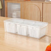 3-Compartment Fruit Storage Container