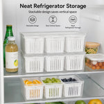 3-Compartment Fruit Storage Container