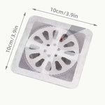 60pc Hair Trap Drain Stickers
