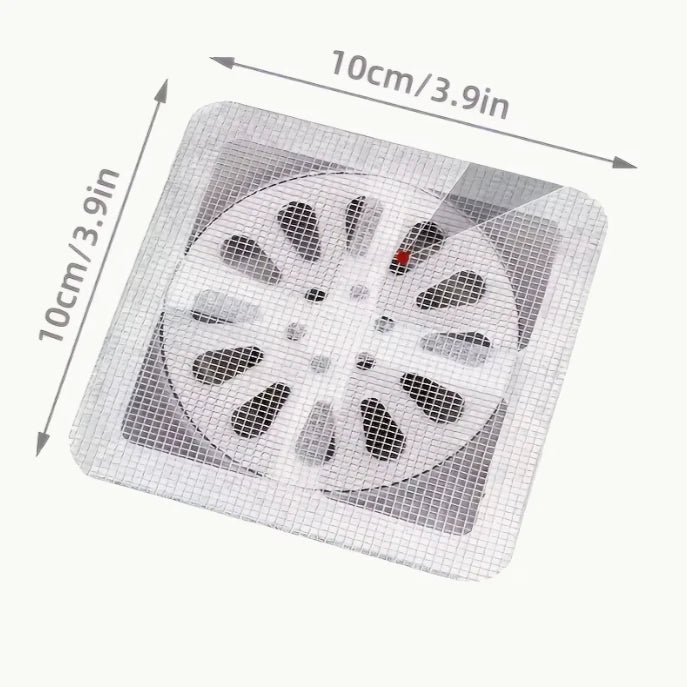 60pc Hair Trap Drain Stickers