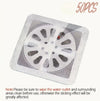 60pc Hair Trap Drain Stickers