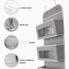 Over-The-Door Hanging Storage Rack