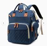Foldable Diaper Bag with Travel Bed