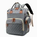 Foldable Diaper Bag with Travel Bed