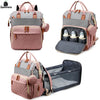 Foldable Diaper Bag with Travel Bed