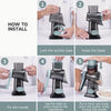 3-in-1 Manual Rotary Grater