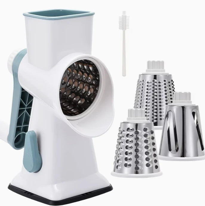 3-in-1 Manual Rotary Grater