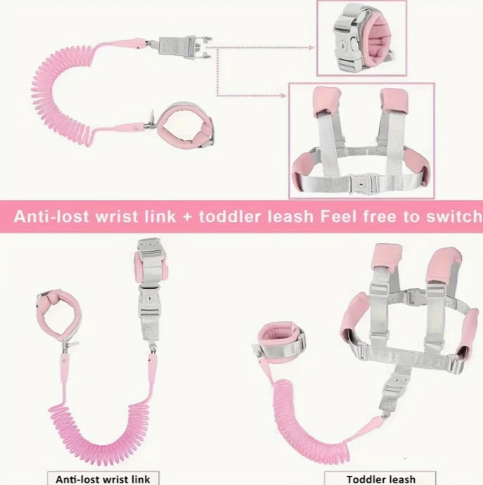 Dual-Use Anti-Lost Harness