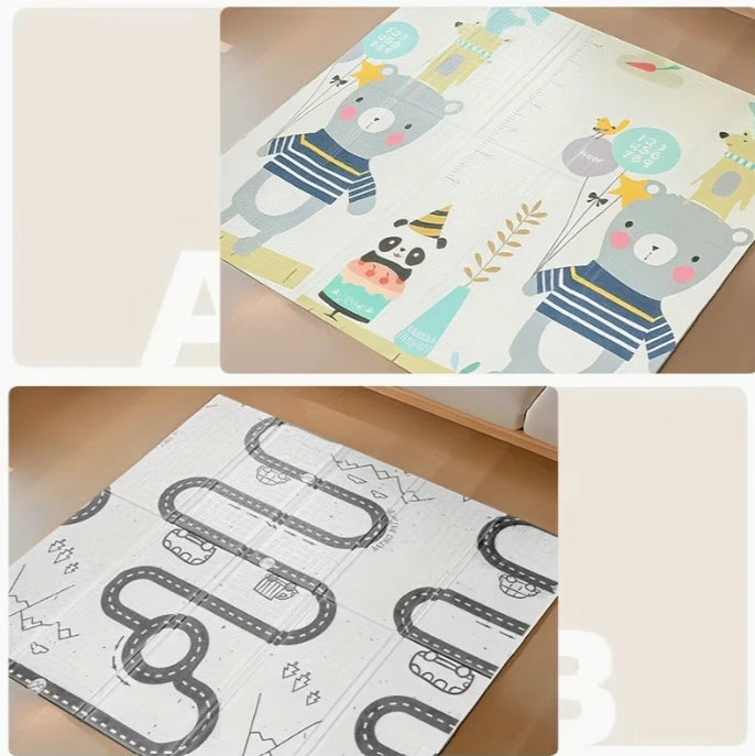 Double-Sided Foldable Waterproof Kids Play Mat