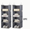 2pcs Layered Hanging Storage Organizer